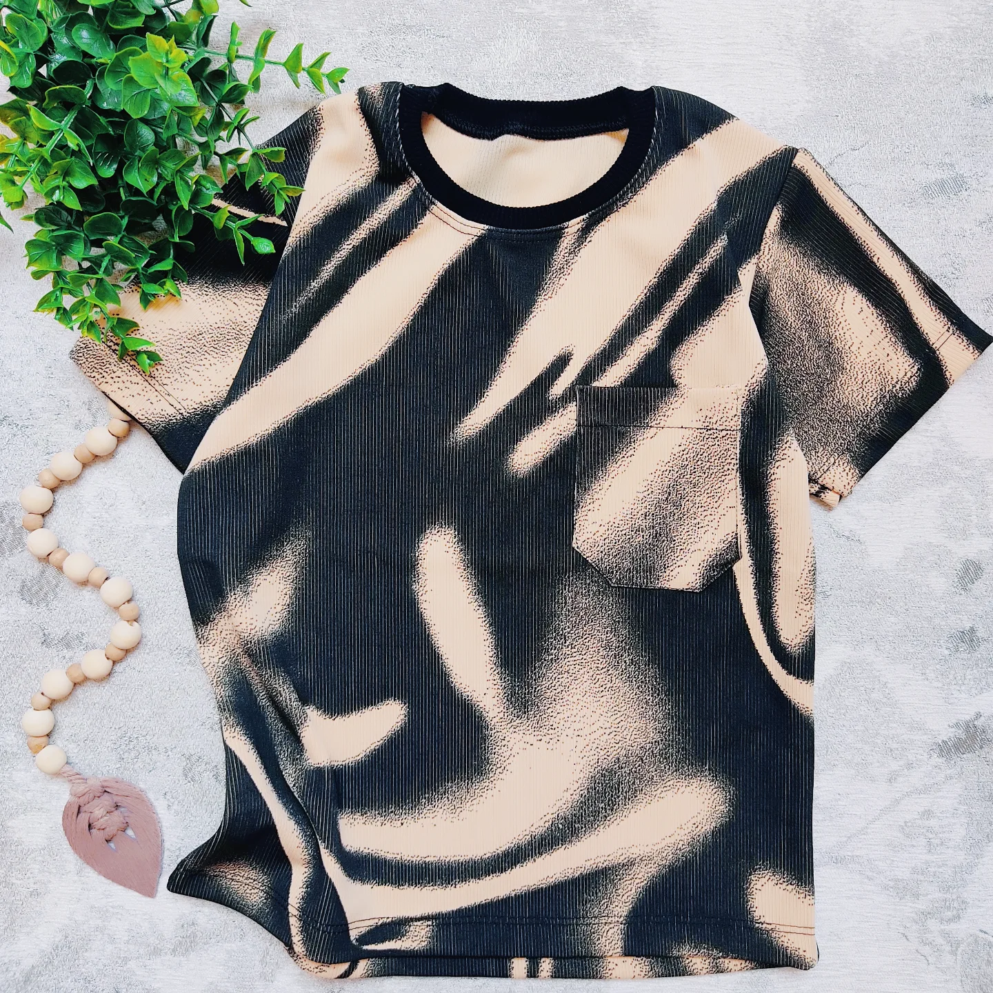 تیشرت آبرنگی پسرانه فلامنت