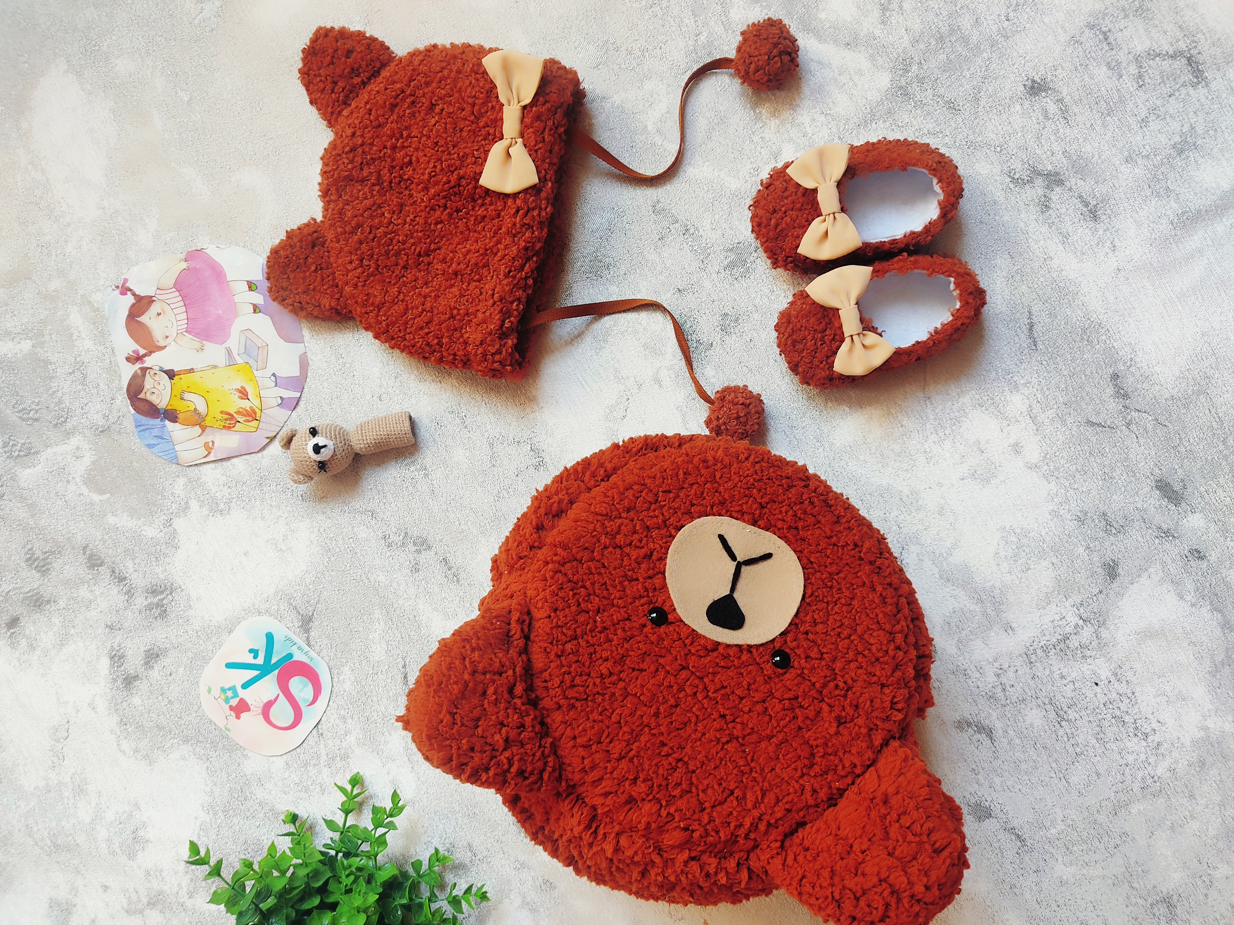 پاپوش پولیشی ببعی آجری