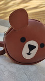 کیف کوله تدی🐻 گوش دار ۲۰×۲۰ دست دوز و دوشی۱۰×۱۰